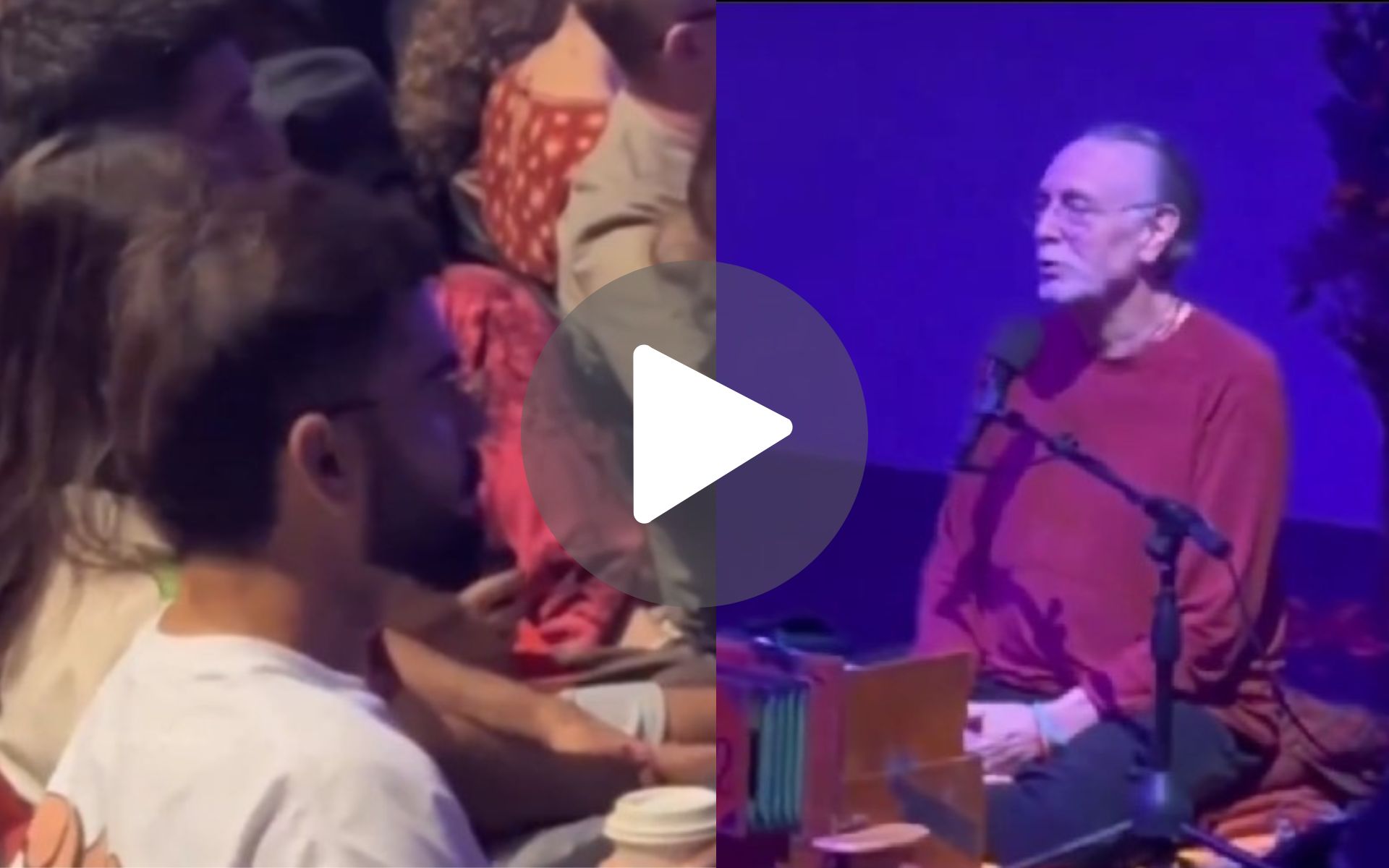 [Watch] Virat Kohli Attends Another Krishna Das Kirtan With Anushka Before Departure To SL